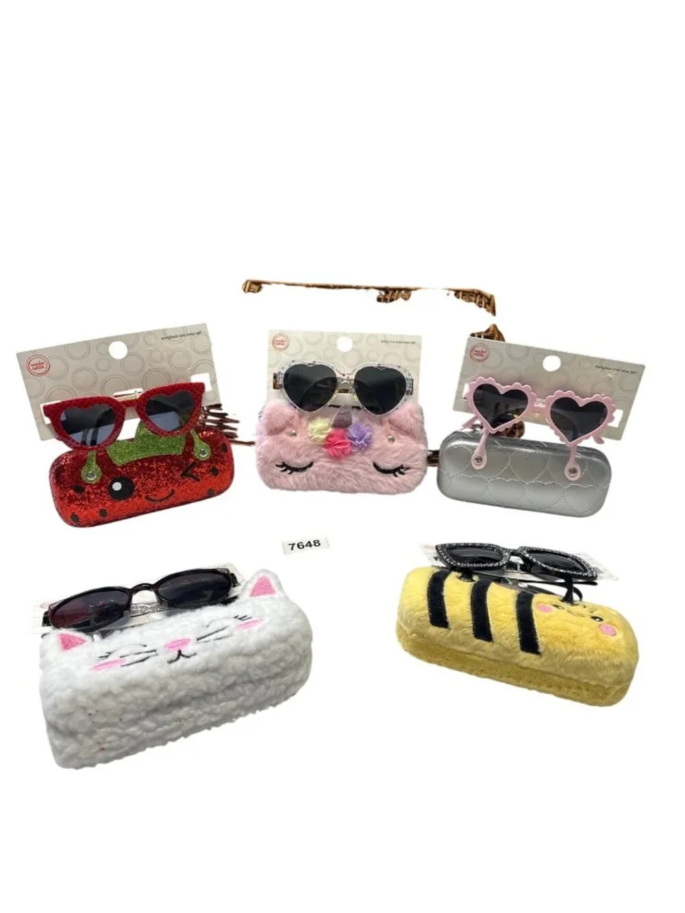 wonder nation sunglass and case set bundle of 5 sets nwt